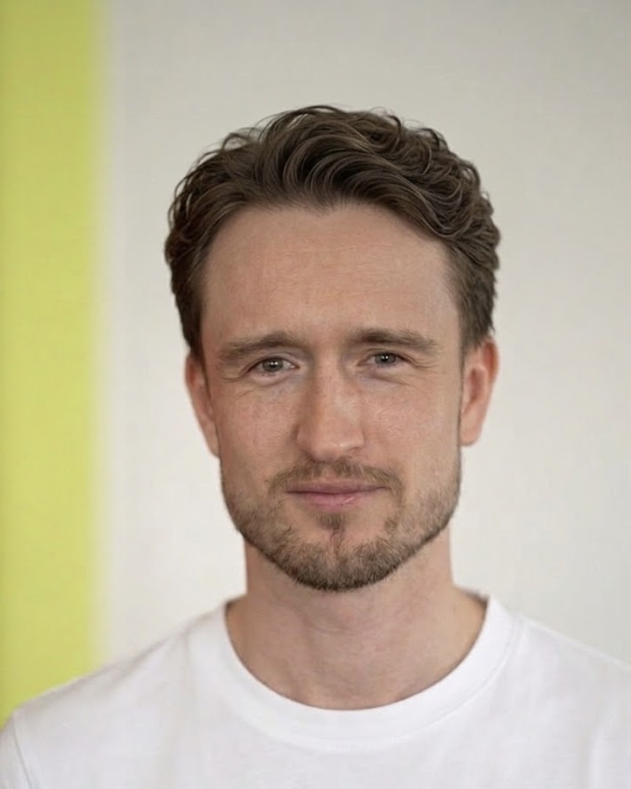 Portrait de Mathis Krompholtz, fondateur de Curlev